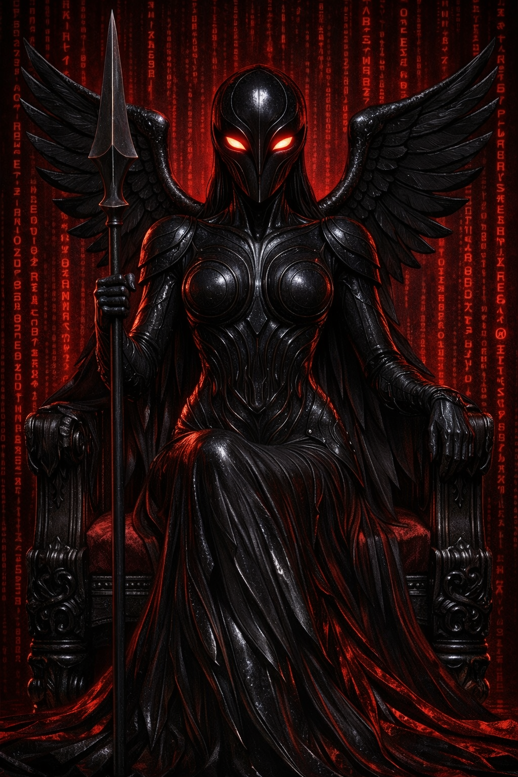 The Matrix Seraphim Portrait